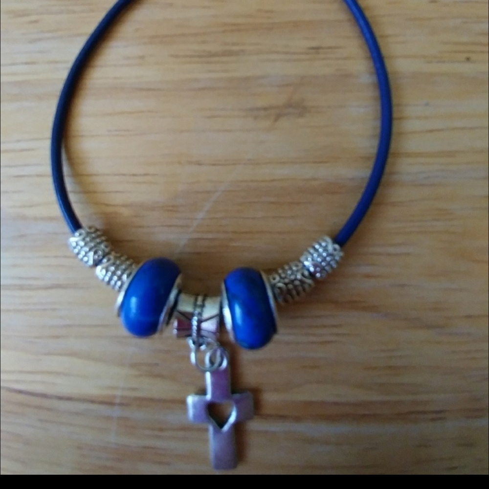 Hand Crafted Cross Bracelet